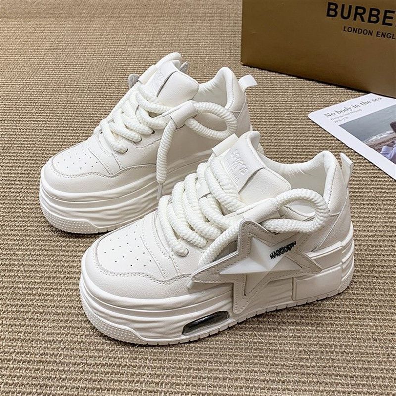 Damen Plattform-Sneaker mit modischem Stern-Design und bequemer Dämpfung Echo Archiv