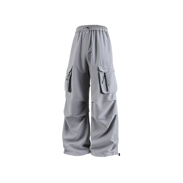 Herren Weite Tech‑Cargo‑Hose mit Elastikbund, Multifach‑Cargotaschen und Kordelabschluss Echo Archiv