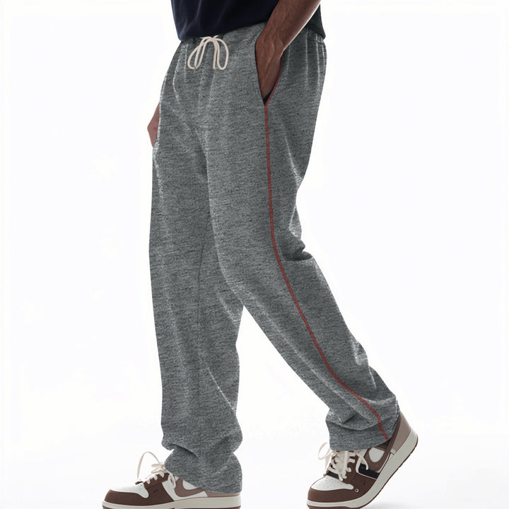 Herren bequeme Sweatpants mit seitlichen Kontraststreifen Echoarchiv