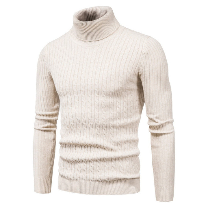 Herren Rollkragenpullover aus hochwertigem Strick Echoarchiv