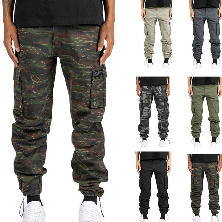 Herren Cargo-Hose mit praktischen Taschen und Bündchen Echoarchiv