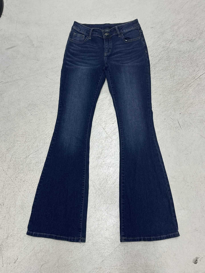 Damen Flared Jeans mit hohem Bund und klassischen Denim-Effekten Echo Archiv