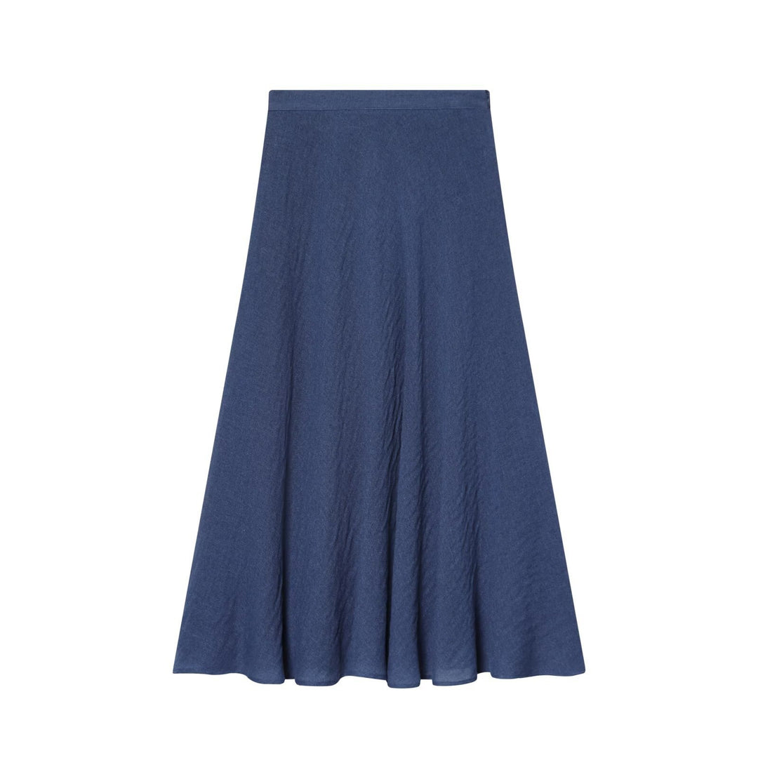 Damen Maxirock mit fließendem Schnitt und asymmetrischen Details Echo Archiv