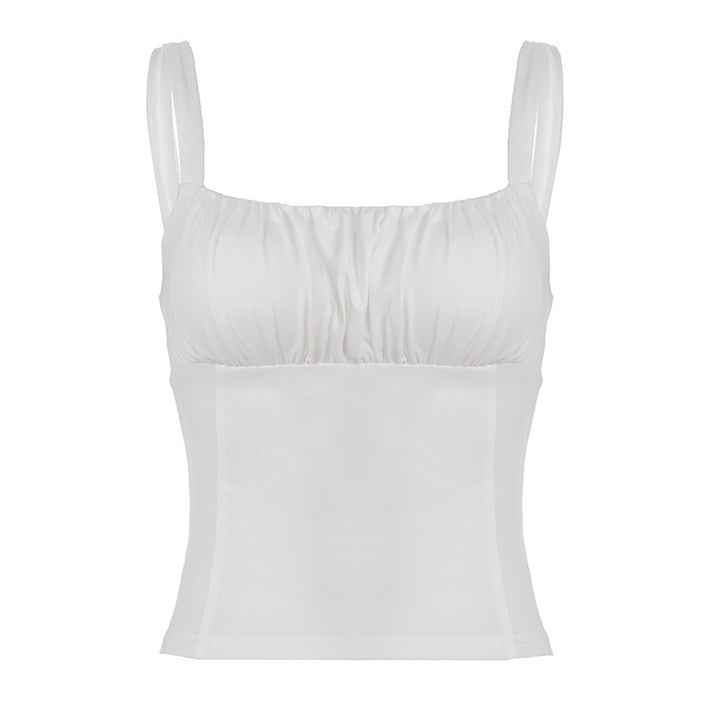 Damen-Bustier-Oberteil mit schmeichelnder Passform und feinen Rüschen Echo Archiv