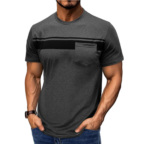 Herren Halbarmshirt mit dekorativer Brusttasche Echoarchiv