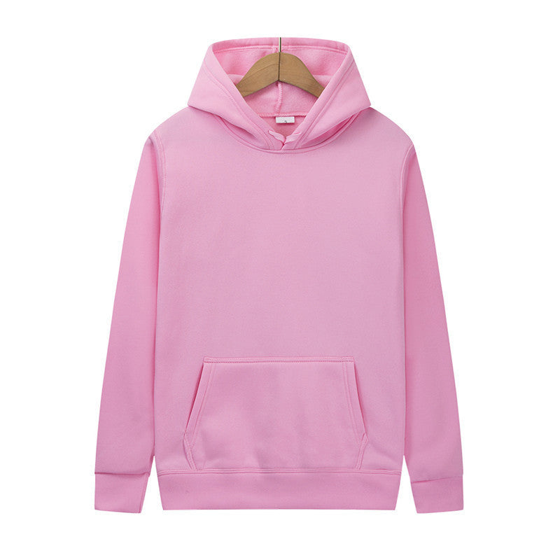 Unisex minimalistischer Kapuzenpullover ohne Reißverschluss mit innen angerautem French-Terry und integrierter Kängurutasche Echo Archiv