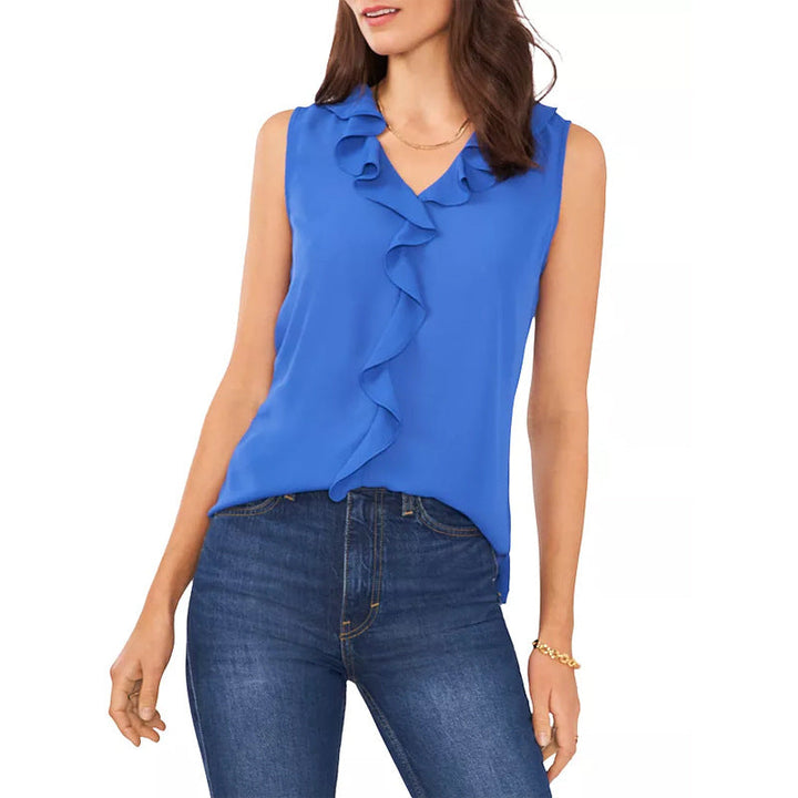 Damen Bluse mit Rüschendetails – Élovi