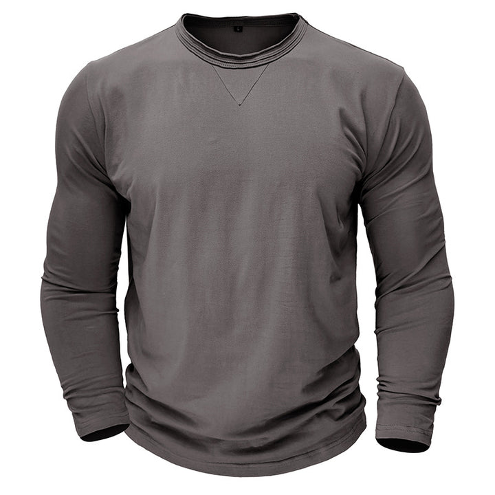 Herren bequemes Langarmshirt aus hochwertiger Baumwolle Echoarchiv