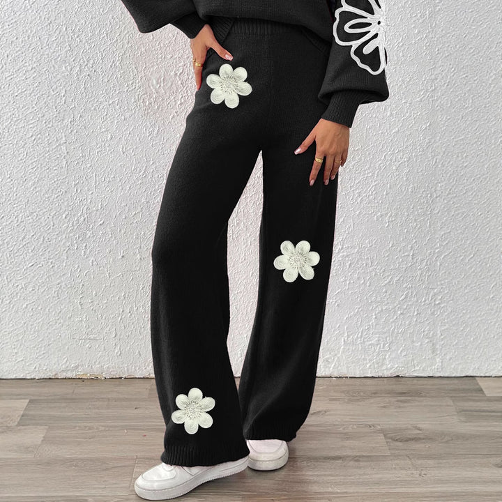 Damen Weite Strickhose Echo Archiv