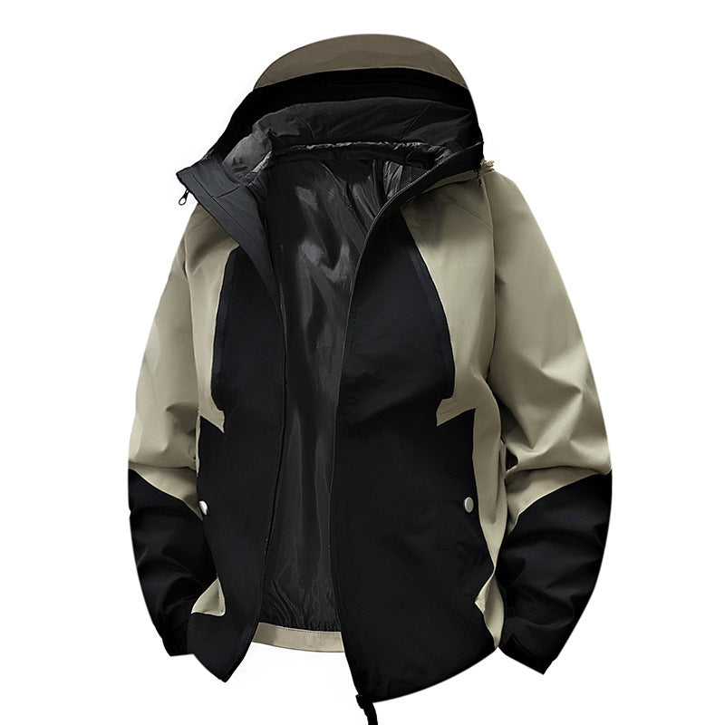 Herren Moderne Wetterjacke Echo Archiv