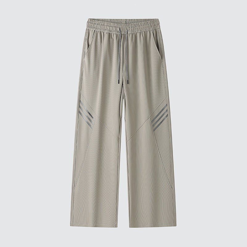 Herren Weite Relaxed-Freizeithose mit Tunnelzug & markanten Teilungsnähten Echoarchiv