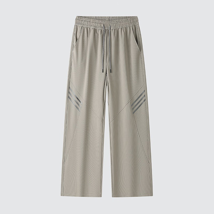 Herren Weite Relaxed-Freizeithose mit Tunnelzug & markanten Teilungsnähten Echoarchiv