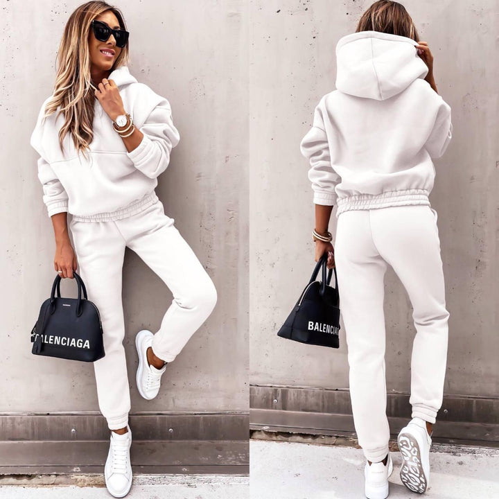 Damen SwEchoarchivtshirt und Jogginghose Set Echoarchiv