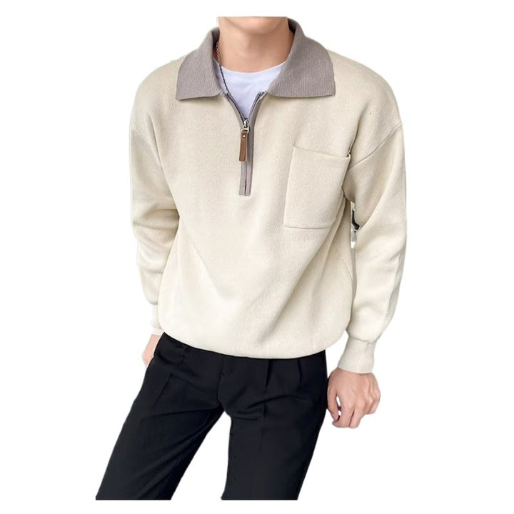 Herren sportlicher Zip-Pullover Echo Archive