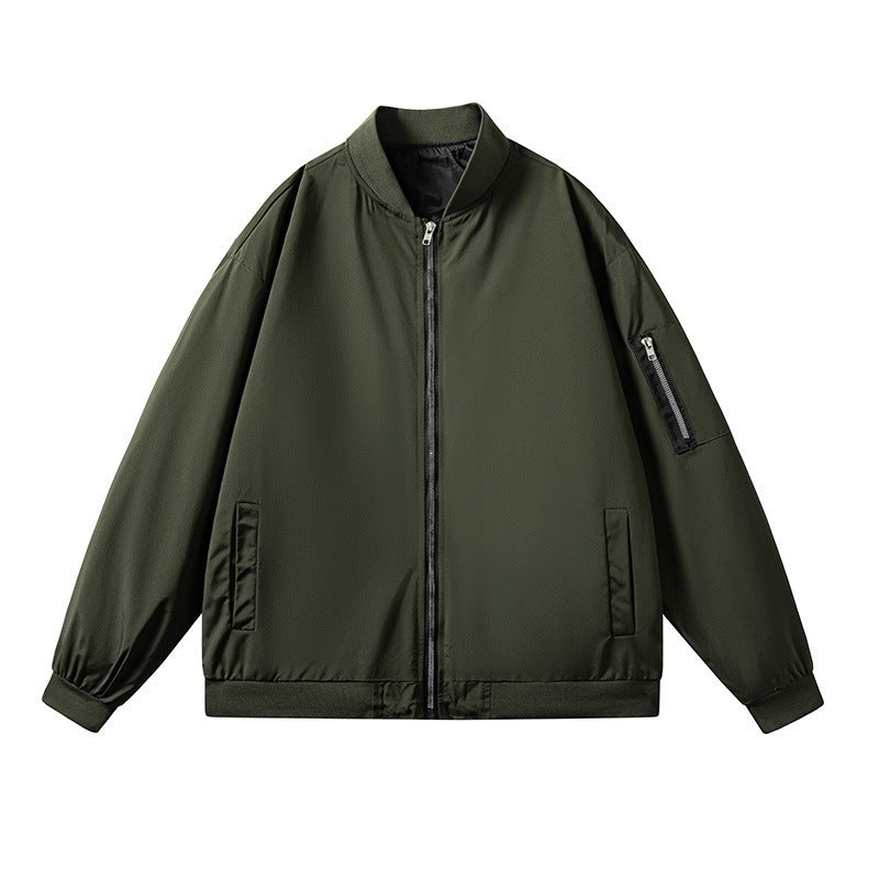 Herren Modische Übergangsjacke mit Reißverschluss Echo Archiv