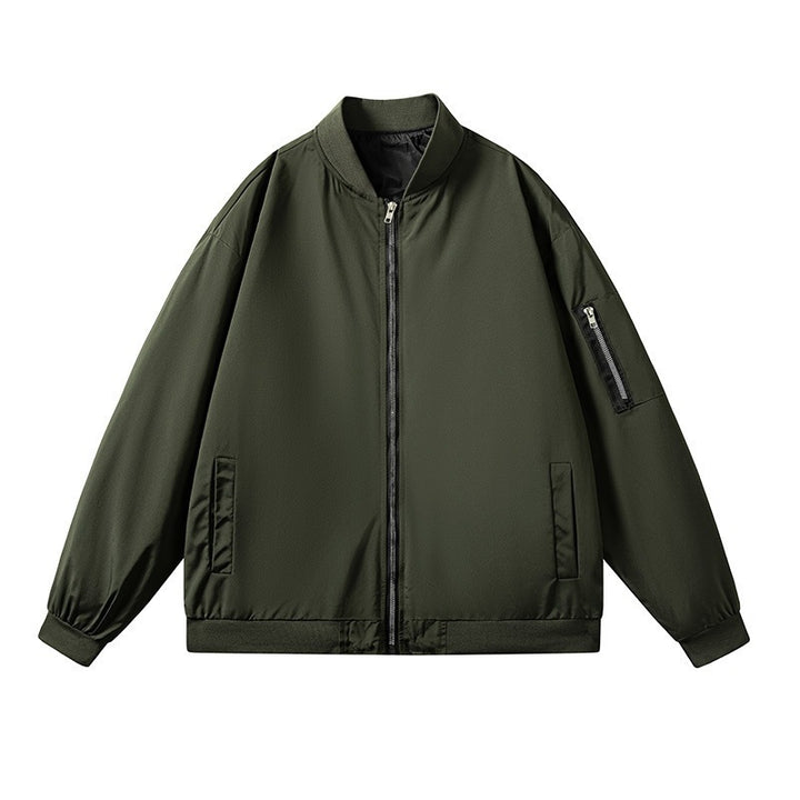 Herren Modische Übergangsjacke mit Reißverschluss Echo Archiv