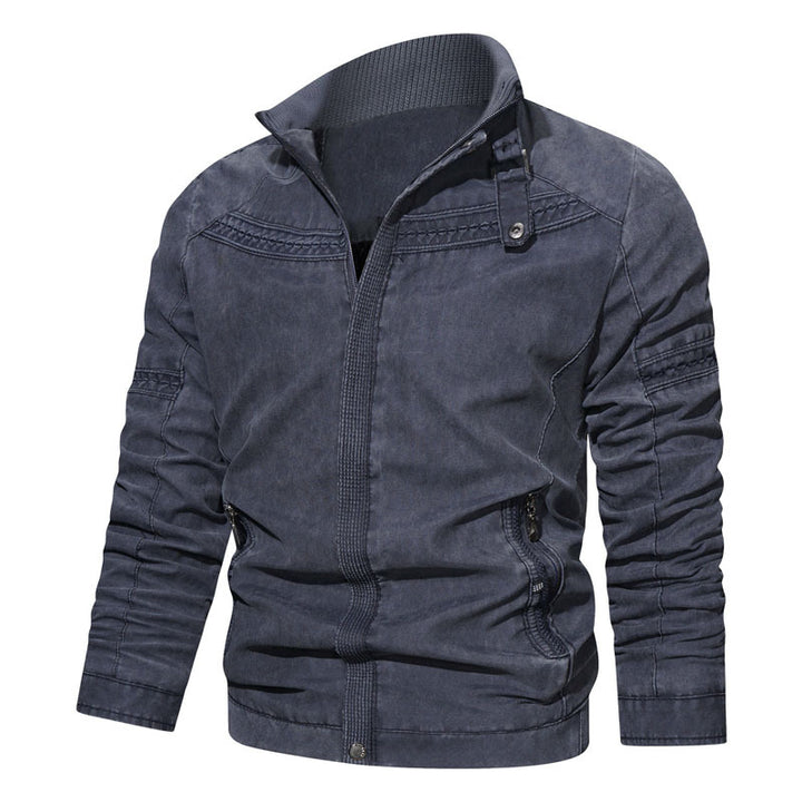 Herren strapazierfähige Übergangsjacke mit hochwertiger Steppung und praktischen Reißverschlusstaschen Echoarchiv