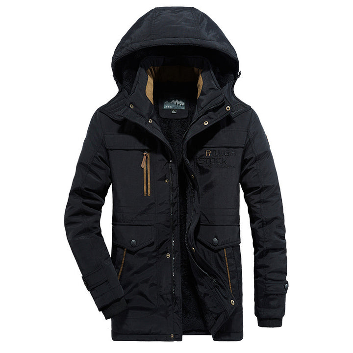 Herren Wasserfeste Outdoor-Jacke mit Fleece-Futter Echo Archiv