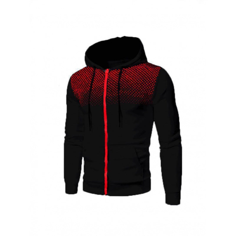 Herren Sportlicher Kapuzenpullover mit stylischem Grafikdesign Echoarchiv