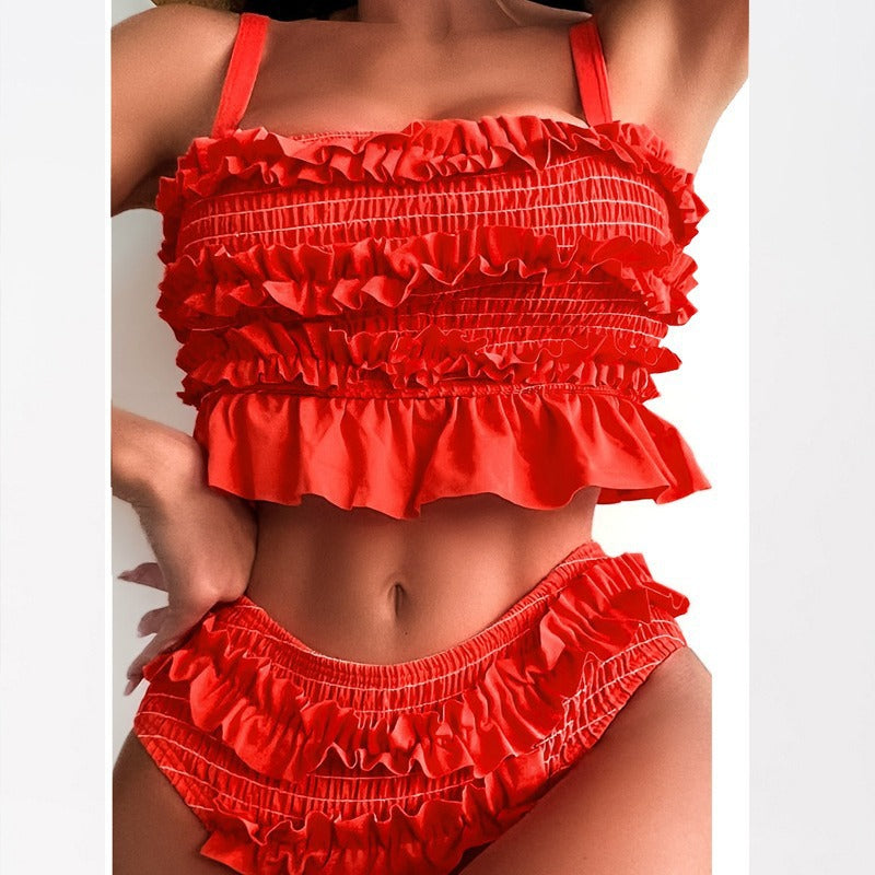 Damen Raffiniertes Bustier-Oberteil Echo Archiv
