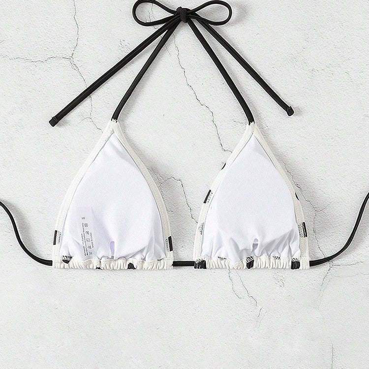 Damen Triangel-Bikinioberteil mit verspieltem Punktmuster Echo Archiv