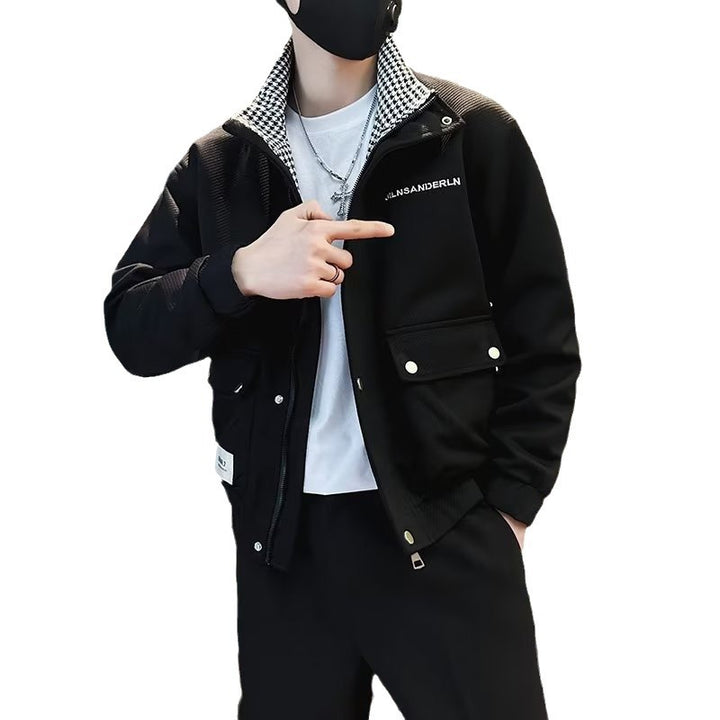 Herren lässige Utility-Jacke mit innovativen Details und praktischem Design Echoarchiv