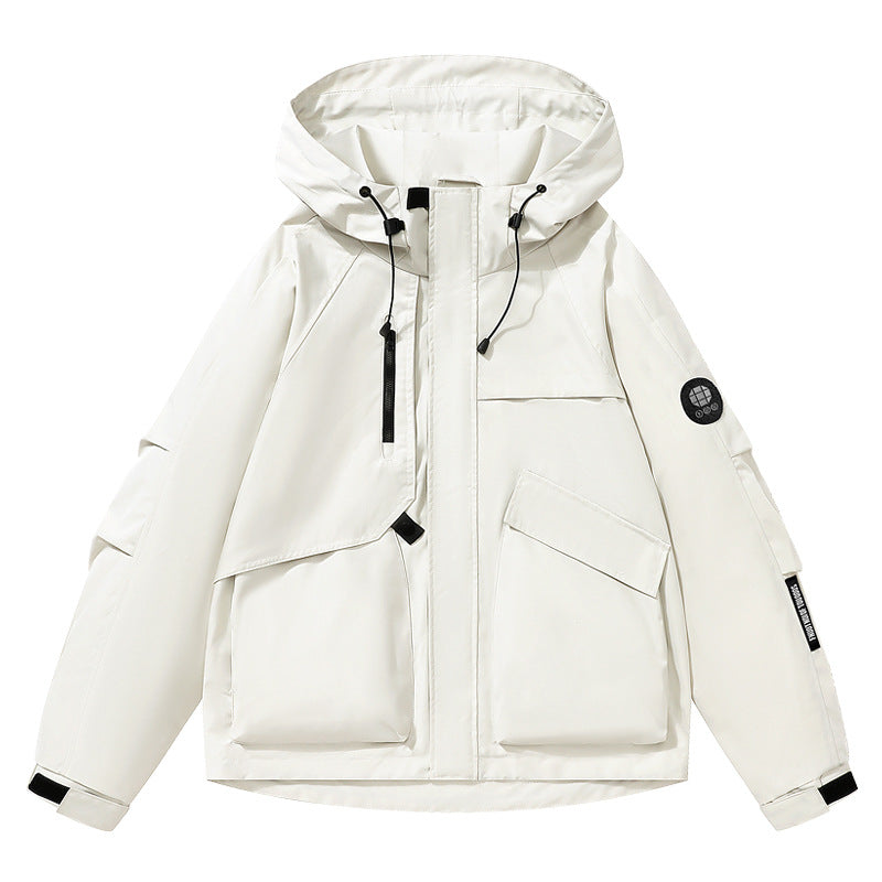 Damen Utility-Softshelljacke mit Kapuze, wasserabweisender Membran und Multifunktionstaschen Echo Archiv