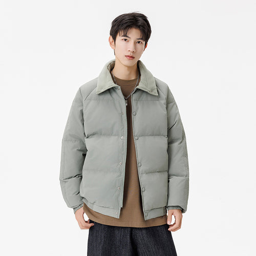 Herren Gepolsterte Winter-Steppjacke mit Teddykragen und winddichter Thermofüllung Echo Archiv