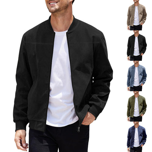 Herren stylische Bomberjacke mit sportlichem Schnitt Echoarchiv