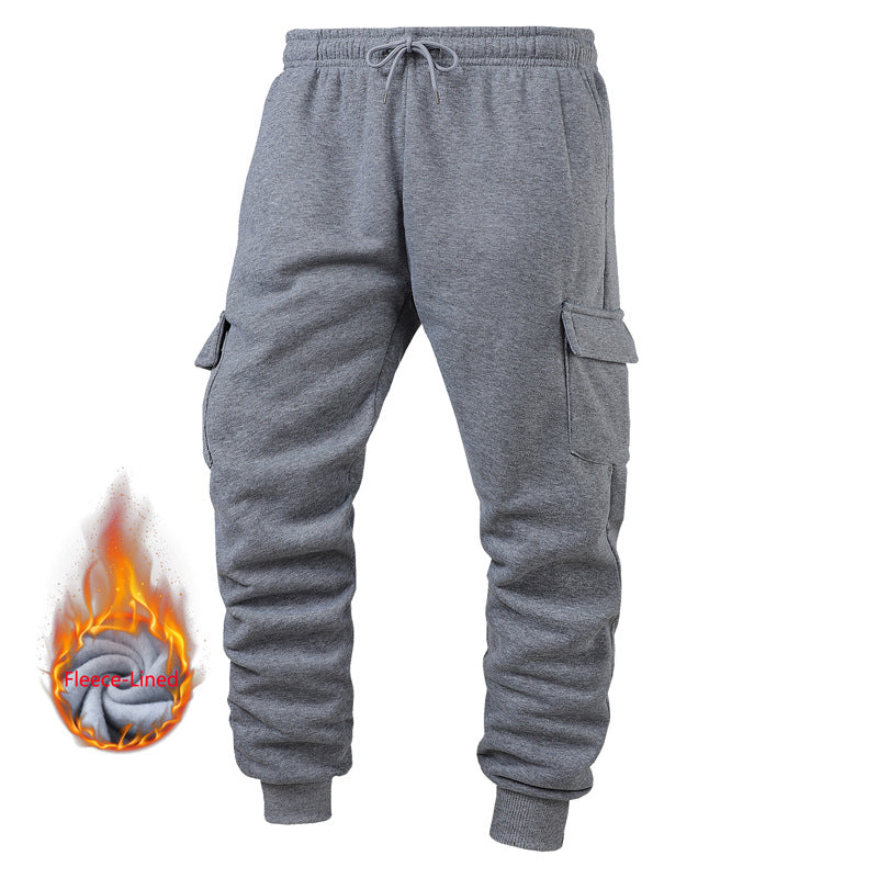 Herren Fleecegefütterte Cargo-Hose Echoarchiv