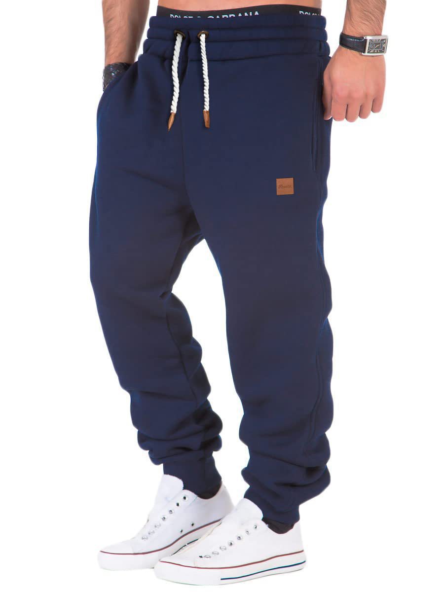 Herren bequeme Freizeit-Jogginghose mit elastischem Bund und praktischen Taschen Echoarchiv