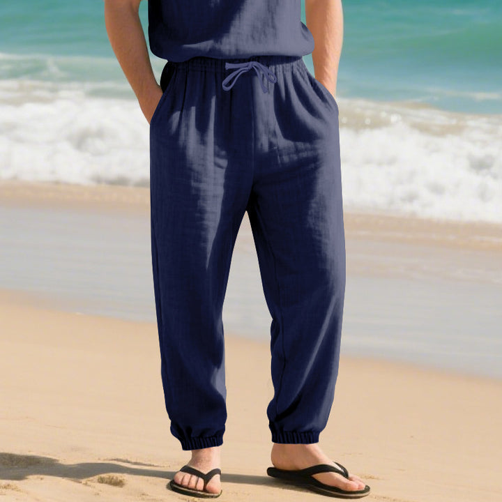 Herren lockere Strandhose Echoarchiv