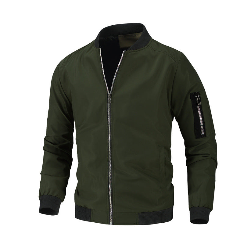 Herren Modische Bomberjacke mit praktischen Taschen Echo Archiv 1788241895