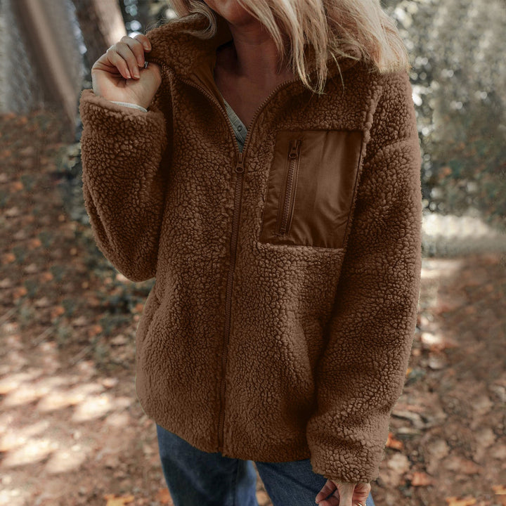 Damen Jacke mit hochabschließendem Kragen und praktischer Brusttasche Echoarchiv
