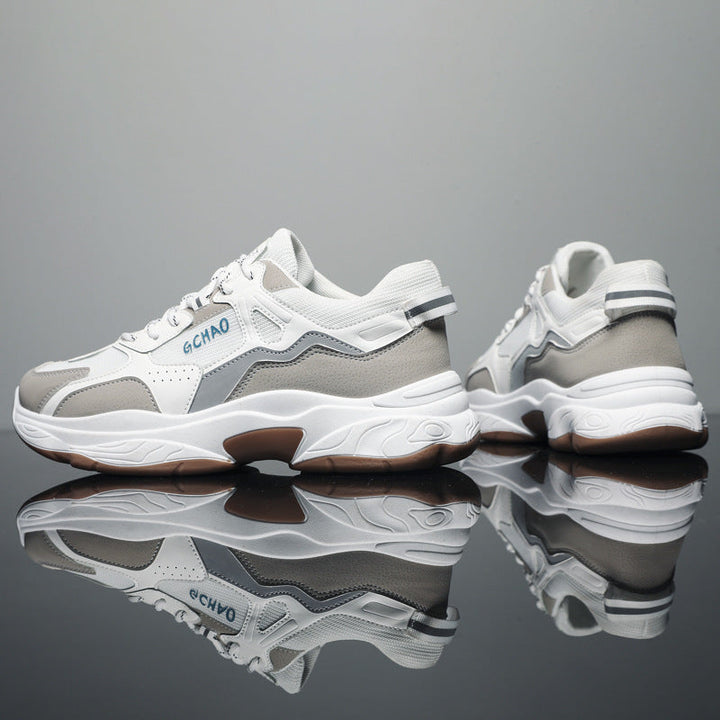 Damen Sportliche Sneakers mit atmungsaktiven Einsätzen und flexibler Sohle Echo Archiv