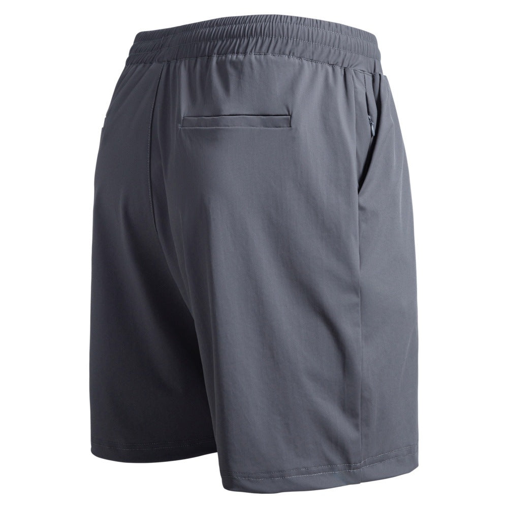 Herren nan atmungsaktive Trainingsshorts mit elastischem Bund und Seitentaschen Echo Archiv