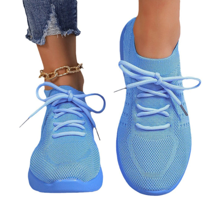Damen atmungsaktive Slip-On Sportschuhe mit flexiblem Obermaterial – Lioré