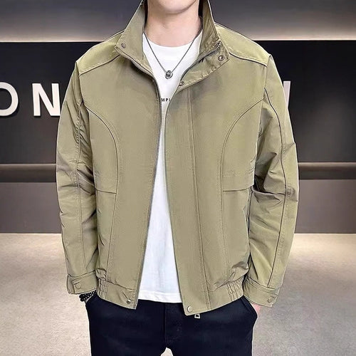 Herren Freizeitjacke mit hohem Kragen Echoarchiv