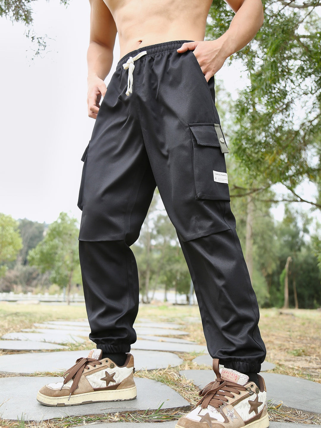 Herren Cargo-Hose mit praktischen Taschen Echo Archiv