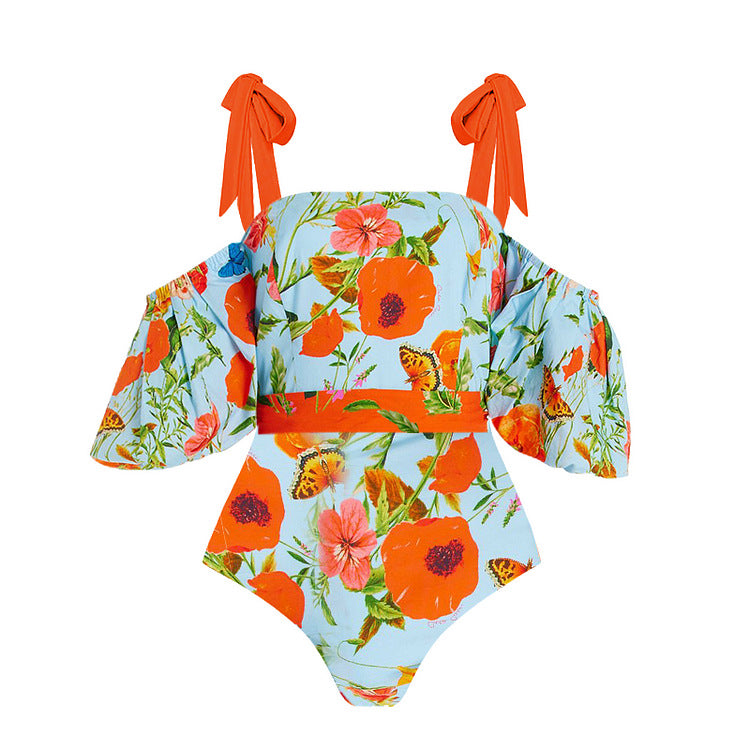 Damen Bikiniset mit elegantem Maxiröckchen Echo Archiv