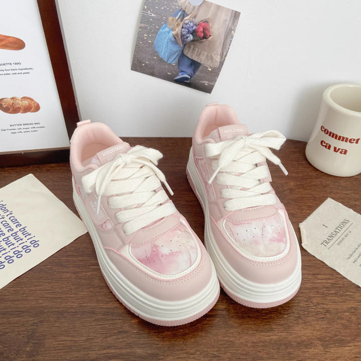 Damen Trendige Plateau-Sneaker mit komfortabler Dämpfung und modischer Silhouette Echo Archiv