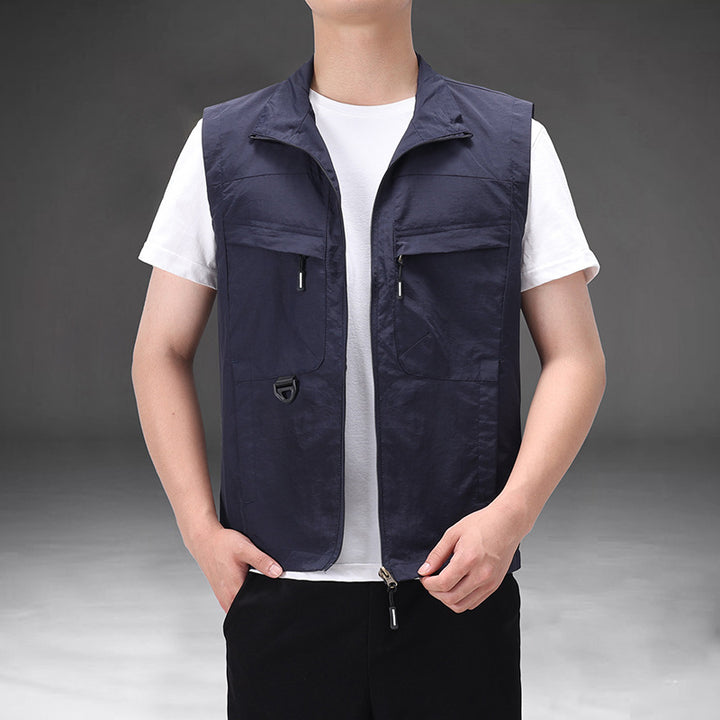 Herren Praktische Outdoor-Weste Echo Archiv