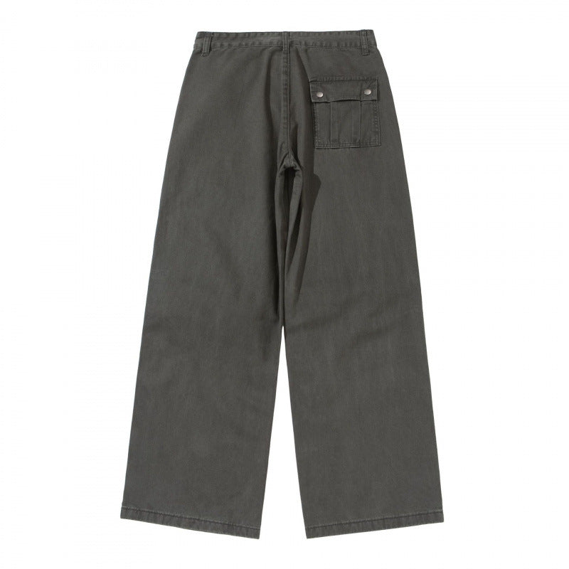 Damen Weite Utility-Hose aus robustem Canvas mit verstärkten Knie-Paneelen Echo Archiv