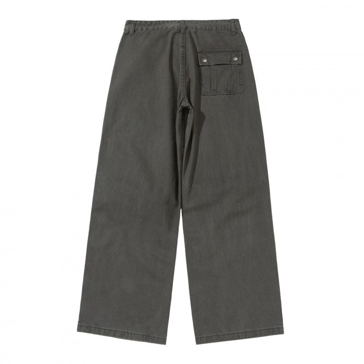 Damen Weite Utility-Hose aus robustem Canvas mit verstärkten Knie-Paneelen Echo Archiv