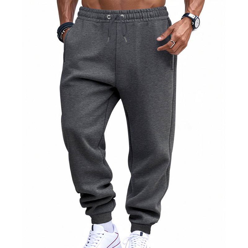 Herren modische Jogginghose mit elastischem Bund und seitlichen Taschen Echoarchiv