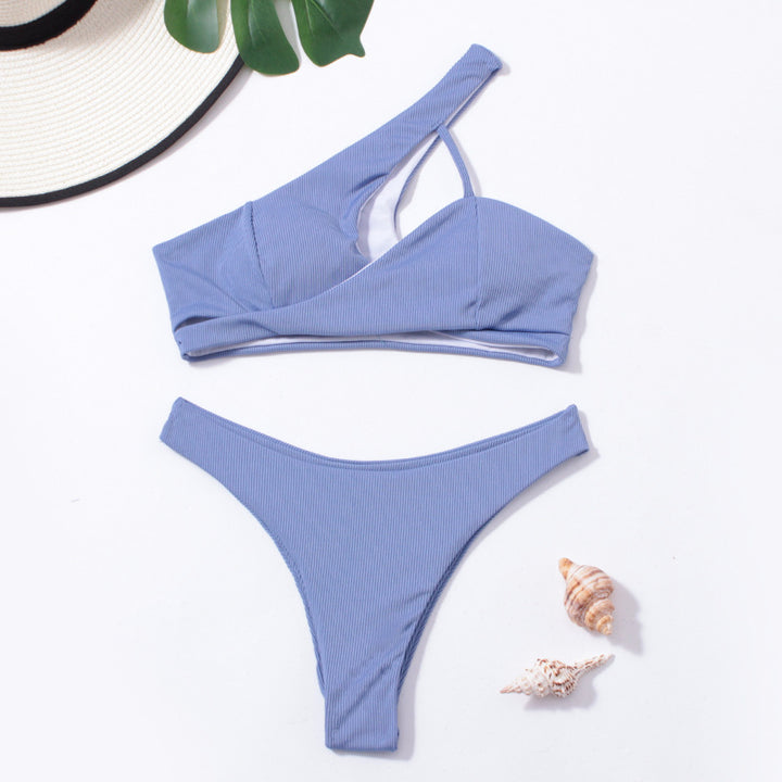 Damen Triangel-Bikini mit asymmetrischem Oberteil und schickem Design Echo Archiv