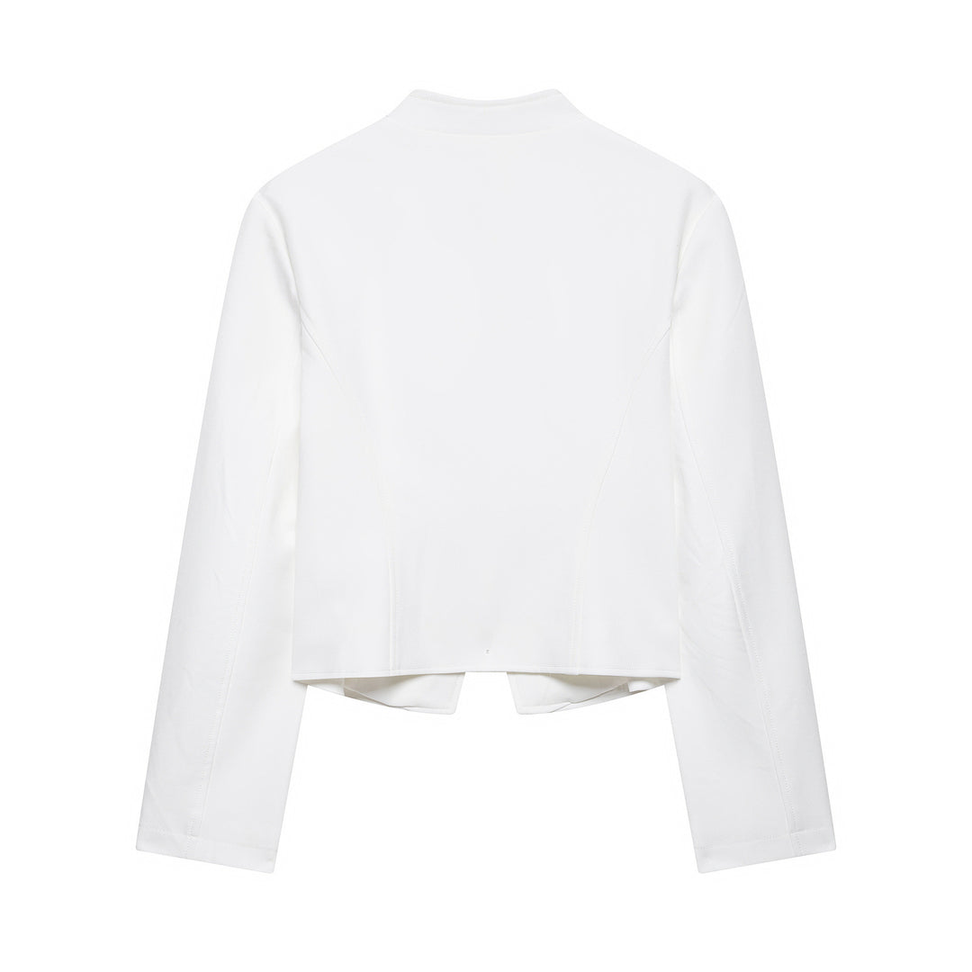 Damen Kurzjacke im Palais‑Hussarenstil mit Stehkragen und ornamentaler Zierbesatz Echo Archiv