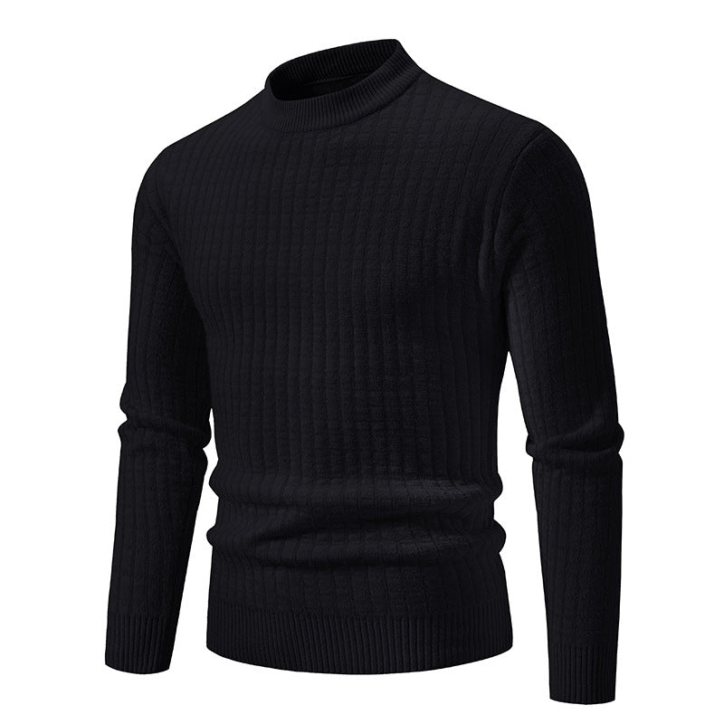 Herren Feinstrickpullover mit strukturiertem Design Echoarchiv