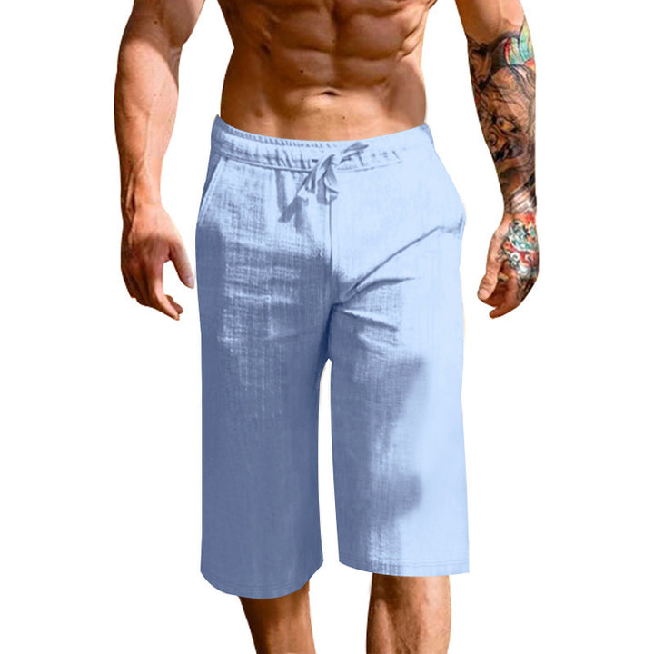 Herren bequeme Sport-Shorts mit elastischem Bund und verstellbarem Kordelzug Echoarchiv