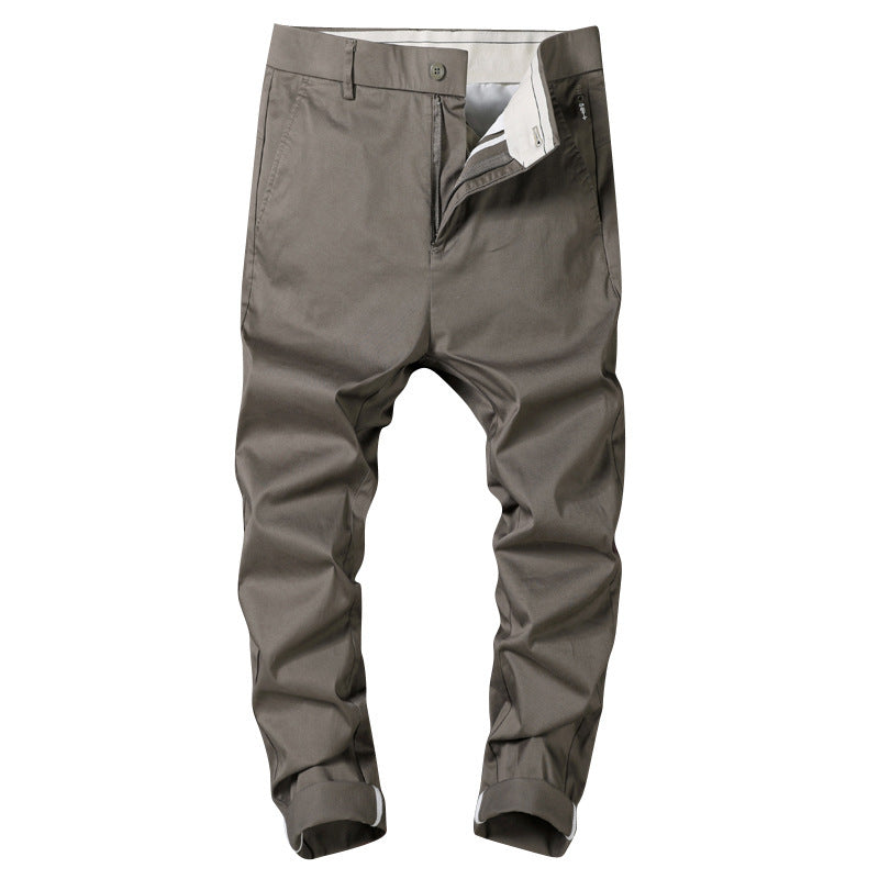 Herren Modische Chino-Hose mit Bundfalten Echo Archiv